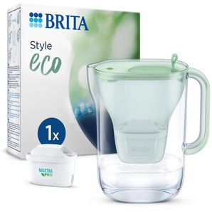 Brita Tischwasserfilter Style eco grün, 2,4 l Füllmenge GLO655058798