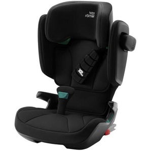 Britax Römer Kinderautositz Kidfix i-Size, Schwarz, Textil, 48x63-83x42 cm, Made in Germany, ECE R 129 i-Size, abnehmbarer und waschbarer Bezug, höhenverstellbare Kopfstütze, optimaler Aufprallschutz, schadstoffgeprüft, schnell leicht im Auto montierbar,