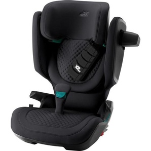 Britax Römer Kinderautositz Kidfix Pro, Schwarz, Textil, 48x83x42 cm, ECE R 129 i-Size, abnehmbarer und waschbarer Bezug, höhenverstellbare Kopfstütze, optimaler Aufprallschutz, schadstoffgeprüft, schnell leicht im Auto montierbar, Seitenaufprallschutz,