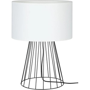 BRITOP LIGHTING Tischleuchte »Swan«, 1 flammig, Leuchtmittel E27   ohne Leuchtmittel-Leuchtmittel wechselbar, Dekorative Leuchte aus Metall mit hochwertigem Lampenschirm