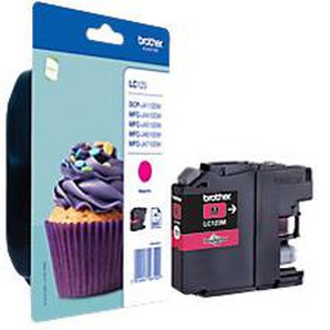 Brother LC123M Original Tintenpatrone Magenta 6432757