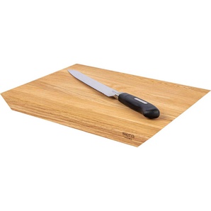 Brotmesser SIENA HOME TREVISO Kochmesser schwarz Brotmesser 21 cm, inkl. Schneidebrett BRESCIA