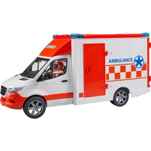 Bruder® Spielzeug-Transporter MB Sprinter Ambulanz mit Fahrer Licht&Sound (02676)