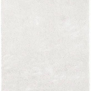 Bruno Banani Hochflor-Läufer Dana Teppich, Kundenliebling, rechteckig, Höhe: 30 mm, Brücke, uni, weich, Mikrofaser, Diele, Flur, Wohnzimmer, Schlafzimmer