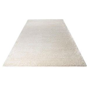 Bruno Banani Hochflor-Teppich Shaggy Soft, rechteckig, Höhe: 30 mm, gewebt, Uni Farben, besonders weich und kuschelig, Kundenliebling