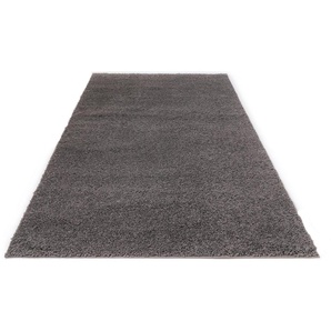 Bruno Banani Hochflor-Teppich Shaggy Soft, rechteckig, Höhe: 30 mm, gewebt, Uni Farben, besonders weich und kuschelig, Kundenliebling