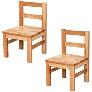 Bubema Kindersitzgruppe – aus Massivholz, als Stuhl, Tisch oder als Set, natur geölt oder weiß lackiert