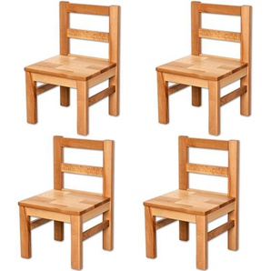 Bubema Kindersitzgruppe – aus Massivholz, als Stuhl, Tisch oder als Set, natur geölt oder weiß lackiert