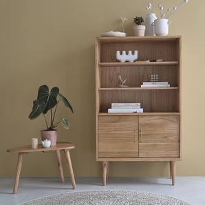 Bücherregal aus massivem Mindi 85 cm