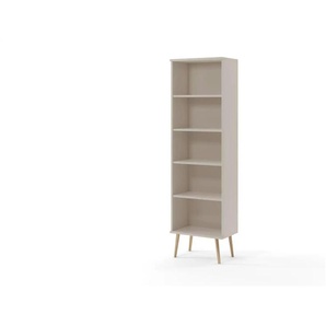 Bücherregal   ¦ beige ¦ Maße (cm): B: 46 H: 180