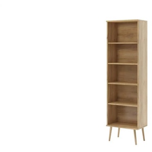 Bücherregal - braun - Materialmix - 46 cm - 180 cm | Möbel Kraft