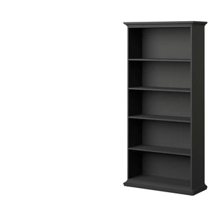 Bücherregal - grau - Materialmix - 96,2 cm - 200,8 cm - cm 36,6 | Möbel Kraft