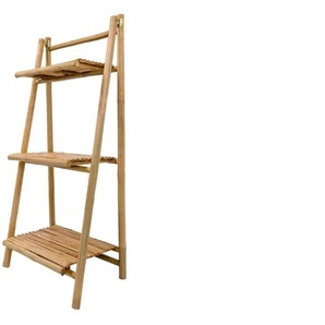 Bücherregal - holzfarben - Materialmix - 53 cm - 108 cm | Möbel Kraft