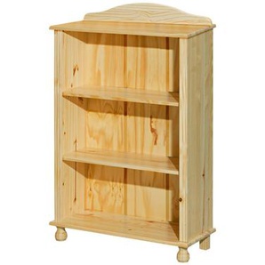 Bücherregal Kiefern Holz, 2 Böden - Regal, Standregal, Holzregal