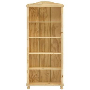 Bücherregal Kiefern Holz, 4 Böden - Regal, Standregal, Holzregal