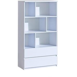 Bücherregal mit 2 Schubladen ARCA x 150cm Eiche Wotan