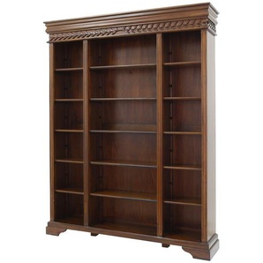Bücherregal  Oxford ¦ holzfarben ¦ Maße (cm): B: 168 H: 210 T: 34.0