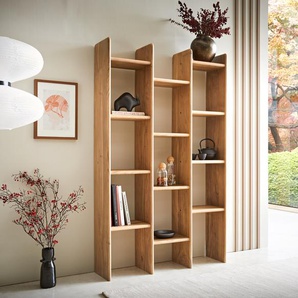 Bücherregal Tizi 110x175 cm Akazie Natur, Standregale