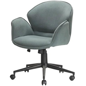 Büro-Drehstuhl  Alz ¦ türkis/petrol ¦ Maße (cm): B: 70 H: 82 T: 69.0