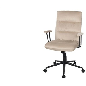 Büro-Drehstuhl - beige - Materialmix - 57 cm - 103 cm - cm 57,0 | Möbel Kraft