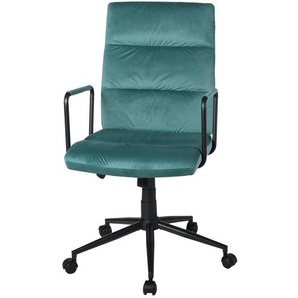 Büro-Drehstuhl  Fuhse ¦ blau ¦ Maße (cm): B: 57 H: 103 T: 57.0