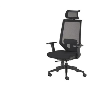 Büro-Drehstuhl  Zenn neu ¦ schwarz ¦ Maße (cm): B: 67 H: 103,6 T: 63.5