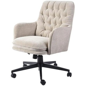 Bürodrehstuhl - beige - Materialmix - 64 cm - 88 cm - cm 68,0 | Möbel Kraft