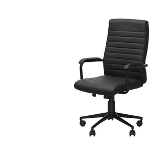 Bürodrehstuhl  Bug ¦ schwarz ¦ Maße (cm): B: 63 H: 102 T: 65.0