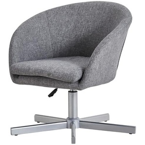 Bürodrehstuhl - grau - Materialmix - 62,5 cm - 78 cm - 66,5 cm | Möbel Kraft