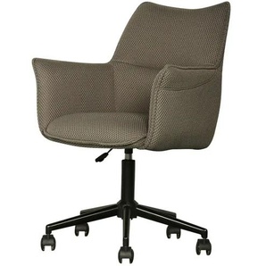 Bürodrehstuhl - grau - Materialmix - 59 cm - 85,5 cm - cm 61,0 | Möbel Kraft