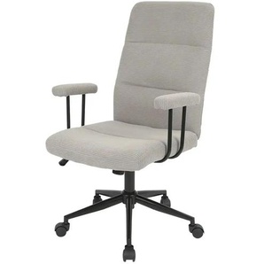 Bürodrehstuhl - grau - Materialmix - 62 cm - 113,5 cm - cm 65,0 | Möbel Kraft