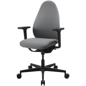 Bürodrehstuhl - grau - Materialmix - 64 cm - 101 cm - cm 54,0 | Möbel Kraft