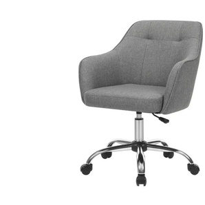 Bürodrehstuhl - grau - Materialmix - 65 cm - 83 cm | Möbel Kraft