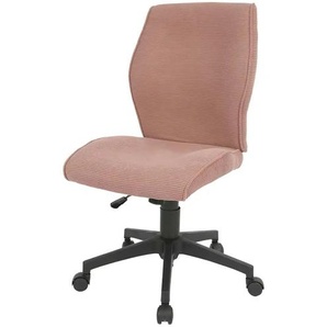 Bürodrehstuhl  Hönne ¦ rosa/pink ¦ Maße (cm): B: 51 H: 103,5 T: 61.0