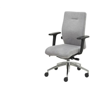 Bürodrehstuhl  Kocher ¦ grau ¦ Maße (cm): B: 66 H: 104 T: 66.0
