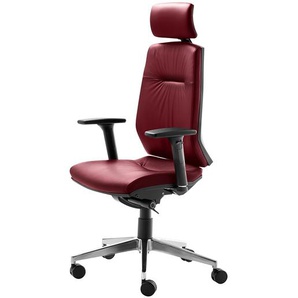 Bürodrehstuhl myCONTRACT LINE II 66 x 123 x 62cm Rot/Weinrot