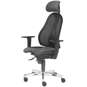 Bürodrehstuhl  Sitness Profi 650 ¦ schwarz ¦ Maße (cm): B: 64 H: 120 T: 64