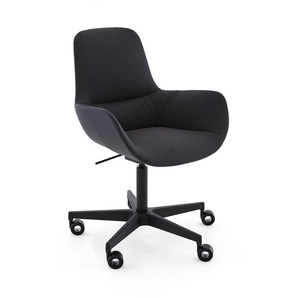 Bürodrehstuhl W-Club Office Edition Wagner grau, Designer rabadesign GmbH, 87-91x72x72 cm