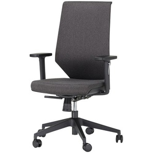 Bürodrehstuhl  Zala ¦ grau ¦ Maße (cm): B: 61,5 H: 104,5 T: 65
