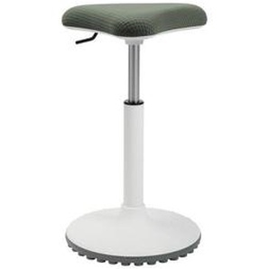 Bürohocker, Schlamm, Textil, Drehteller, 35x57-77x35 cm, Made in Germany, Arbeitszimmer, Bürostühle, Bürohocker