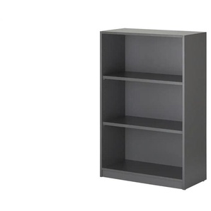 Büroregal SOLIDLine - grau - Materialmix - 80 cm - 121,4 cm - cm 40,0 | Möbel Kraft