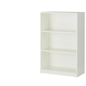 Büroregal SOLIDLine - weiß - Materialmix - 80 cm - 121,4 cm - cm 40,0 | Möbel Kraft