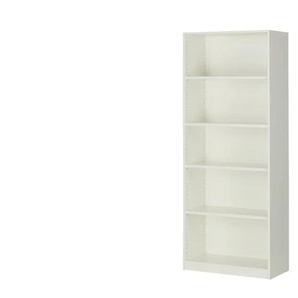 Büroregal SOLIDLine - weiß - Materialmix - 80 cm - 198,2 cm - cm 40,0 | Möbel Kraft