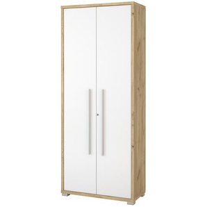 Büroschrank  Plane ¦ holzfarben ¦ Maße (cm): B: 75 H: 185 T: 35.0