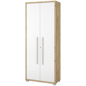 Büroschrank  Plane ¦ holzfarben ¦ Maße (cm): B: 75 H: 185 T: 35