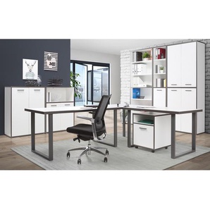 Büroset I 7-teilig Weiß