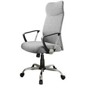 Bürostuhl   ¦ grau ¦ Maße (cm): B: 64 H: 120