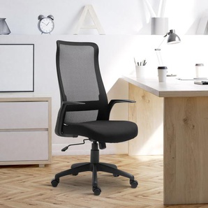 Bürostuhl Kopflehne Home-Office-Stuhl höhenverstellbarer Schreibtischstuhl ergonomisch 360 drehbar