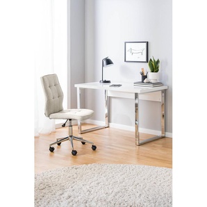 Bürostuhl München 46 x 91 x 62cm Grau/Hellgrau