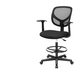 Bürostuhl   ¦ schwarz ¦ Maße (cm): B: 64 H: 110